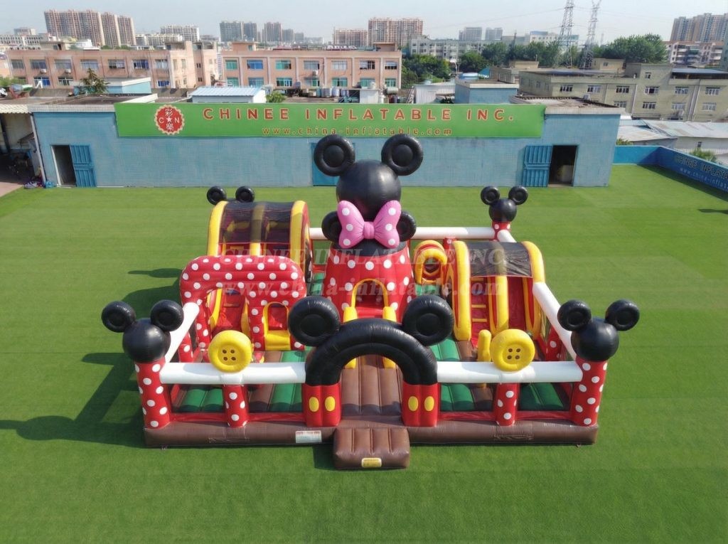 T6-7189 Mickey & Minnie Theme Inflatable Amusement