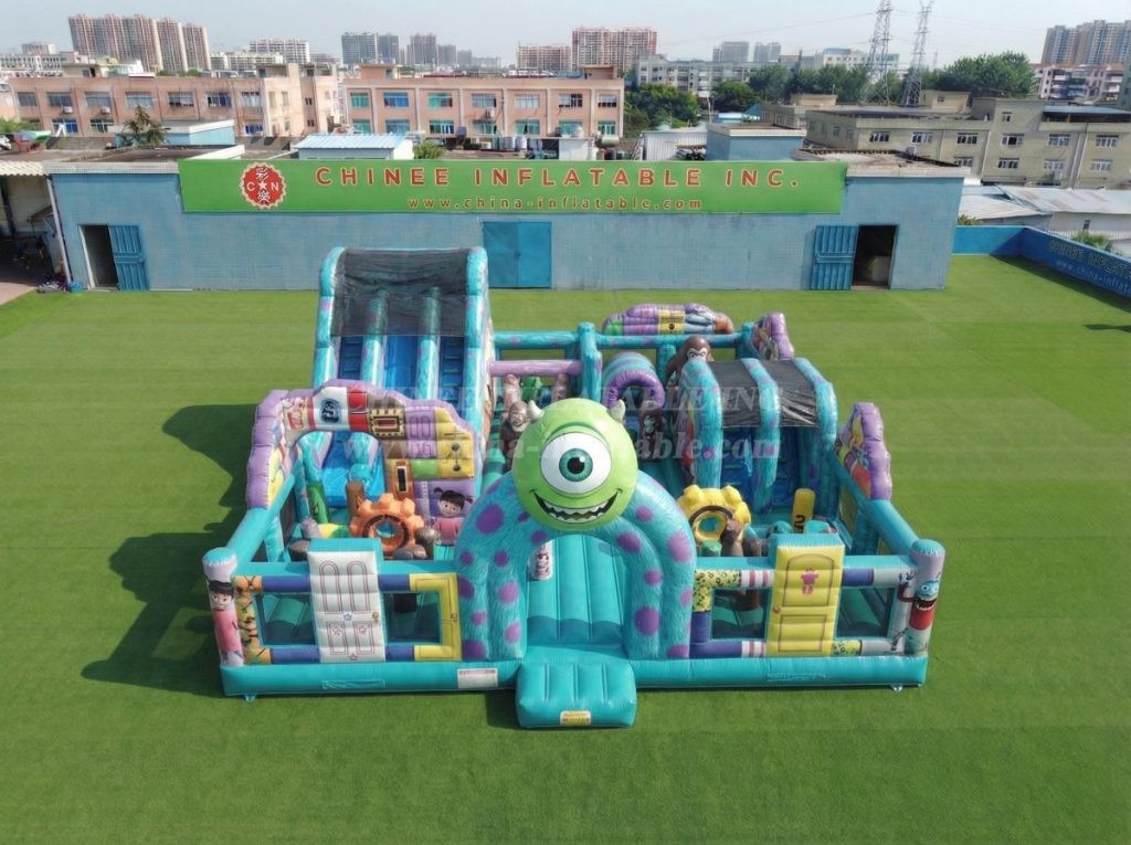 T6-7193 Monsters Inc Theme Inflatable Amusement