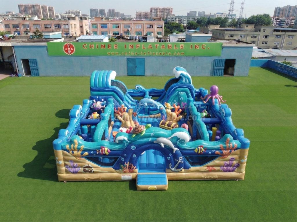 T6-7197 Ocean Theme Inflatable Amusement