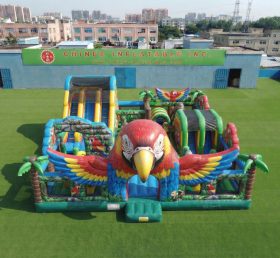 T6-7201 Parrot Theme Inflatable Amusement
