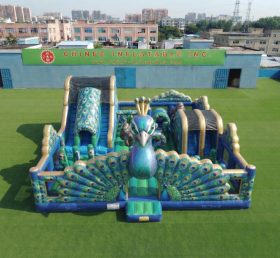 T6-7203 Peacock Theme Inflatable Amusement