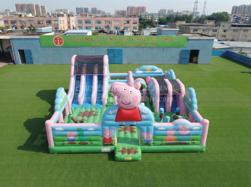 T6-7205 Peppa Pig Theme Inflatable Amusement