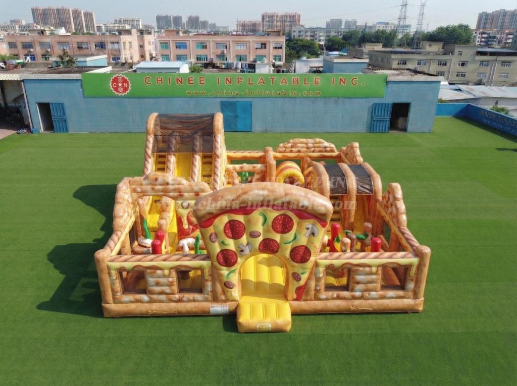 T6-7207 Pizza Theme Inflatable Amusement