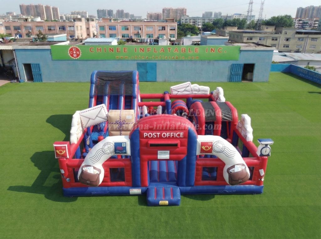 T6-7210 Post Office Theme Inflatable Amusement