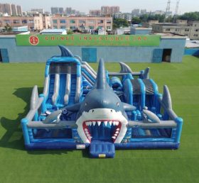 T6-7215 Shark Theme Inflatable Amusement