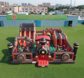 T6-7232 Train Theme Inflatable Amusement