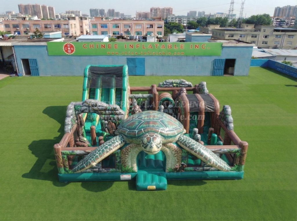 T6-7234 Turtle Theme Inflatable Amusement