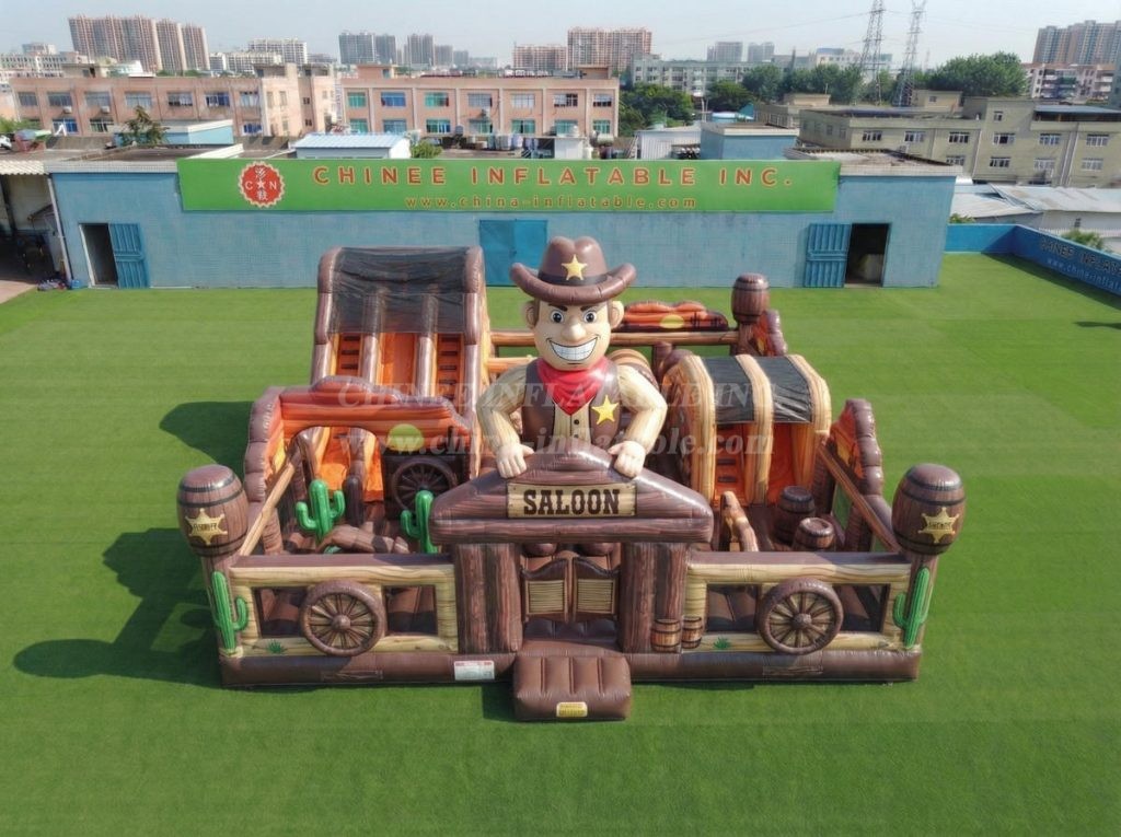 T6-7237 Wild West Theme Inflatable Amusement