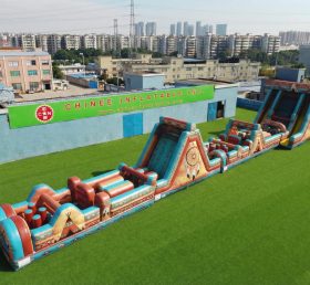T7-4503 American Indian Theme Infltable Obstacle Courses