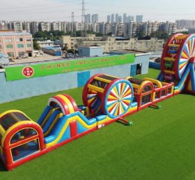 T7-4547 Ferris Wheel Theme Infltable Obstacle Courses