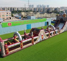 T7-4570 Knight Theme Infltable Obstacle Courses