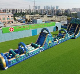 T7-4602 Peacock Theme Infltable Obstacle Courses