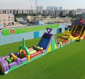 T7-4639 Teletubbies Theme Infltable Obstacle Courses