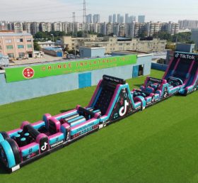T7-4651 TikTok Theme Infltable Obstacle Courses