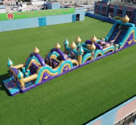 T7-4676 Aladdin Theme Inflatable Obstacle Courses