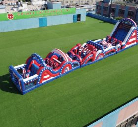 T7-4678 American Style Theme Inflatable Obstacle Courses