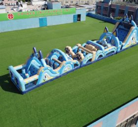 T7-4690 Bluey Theme Inflatable Obstacle Courses