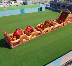 T7-4700 Chinese Style Theme Inflatable Obstacle Courses