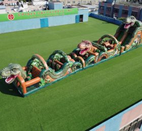 T7-4710 Dinosaur Theme Inflatable Obstacle Courses