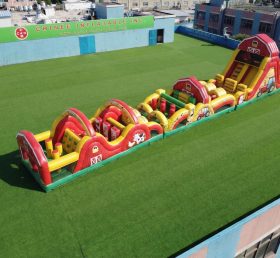 T7-4724 Farm Theme Inflatable Obstacle Courses