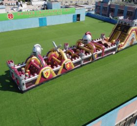 T7-4749 Knight Theme Inflatable Obstacle Courses
