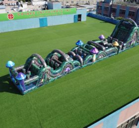 T7-4756 Magic Forest Theme Inflatable Obstacle Courses