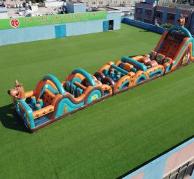 T7-4800 Scooby-Doo Theme Inflatable Obstacle Courses