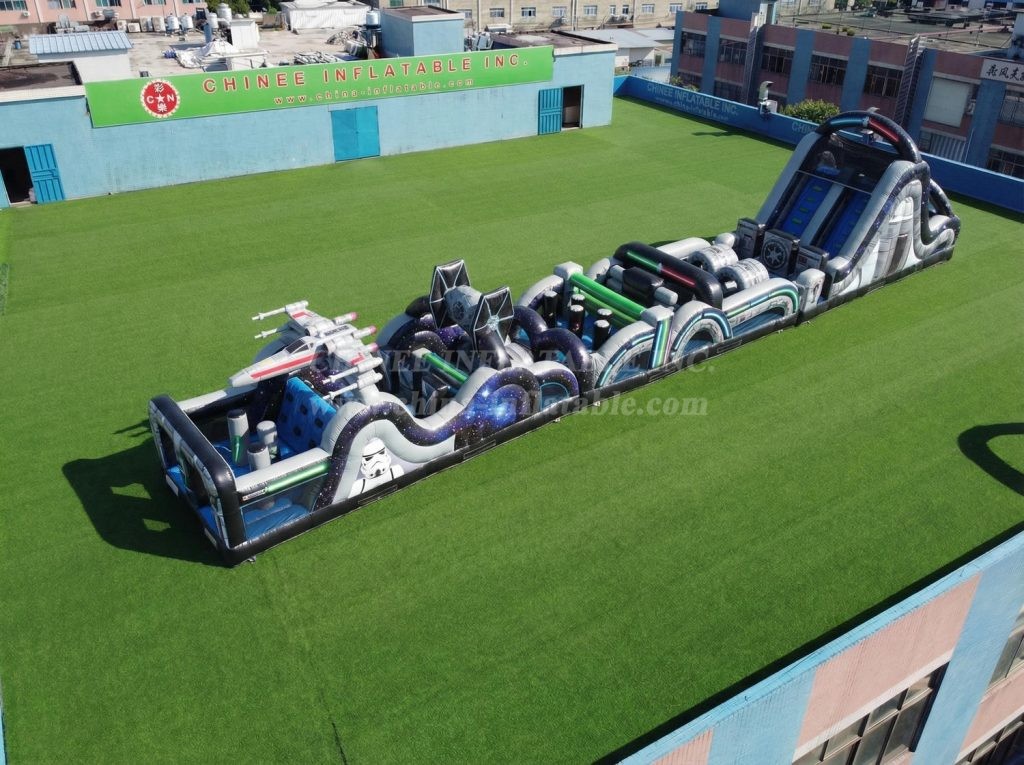 T7-4814 Star Wars Theme Inflatable Obstacle Courses