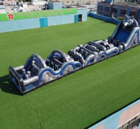 T7-4847 Wolf Theme Inflatable Obstacle Courses