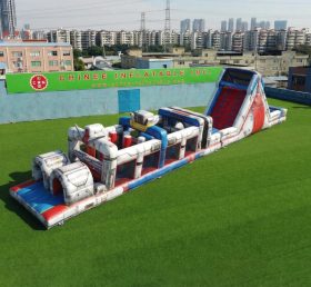 T7-4917 Gundam Theme Inflatable Obstacle Courses