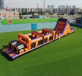 T7-4918 Halloween Theme Inflatable Obstacle Courses