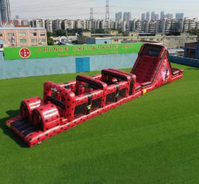 T7-4939 Miraculous Ladybug Theme Inflatable Obstacle Courses