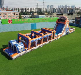 T7-4972 Rusty Rivets Theme Inflatable Obstacle Courses