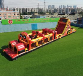 T7-4994 The Incredibles Theme Inflatable Obstacle Courses