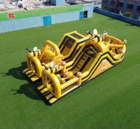 T7-5034 Bee Theme Inflatable Obstacle Courses