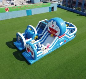 T7-5060 Doraemon Theme Inflatable Obstacle Courses
