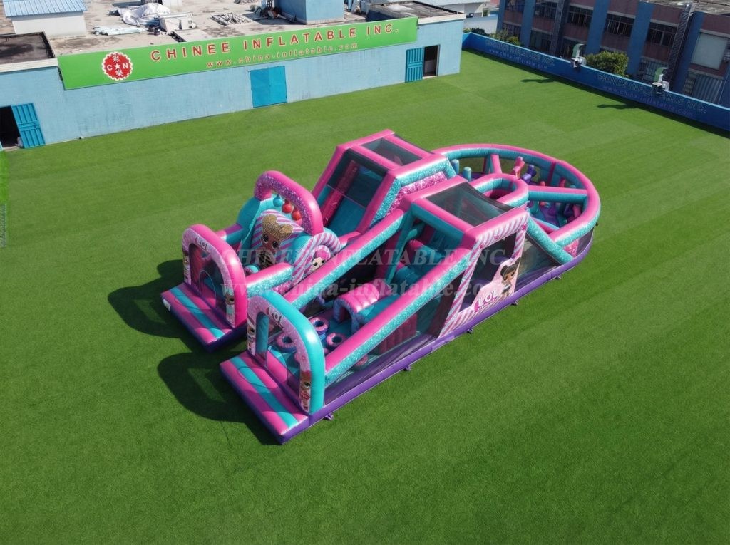 T7-5098 L.O.L.SURPRISE Theme Inflatable Obstacle Courses