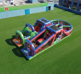 T7-5130 PJ Masks Theme Inflatable Obstacle Courses