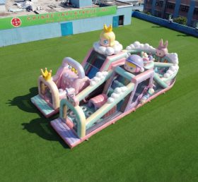 T7-5134 Pop Mart Theme Inflatable Obstacle Courses