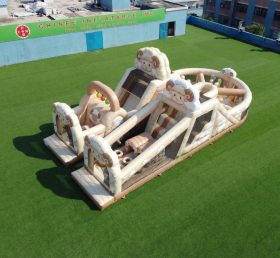 T7-5144 Sheep Theme Inflatable Obstacle Courses