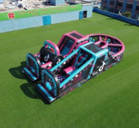 T7-5170 TikTok Theme Inflatable Obstacle Courses