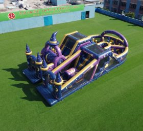 T7-5185 Wizard Theme Inflatable Obstacle Courses