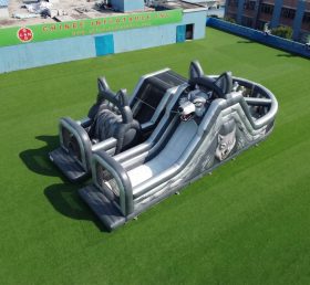 T7-5186 Wolf Theme Inflatable Obstacle Courses