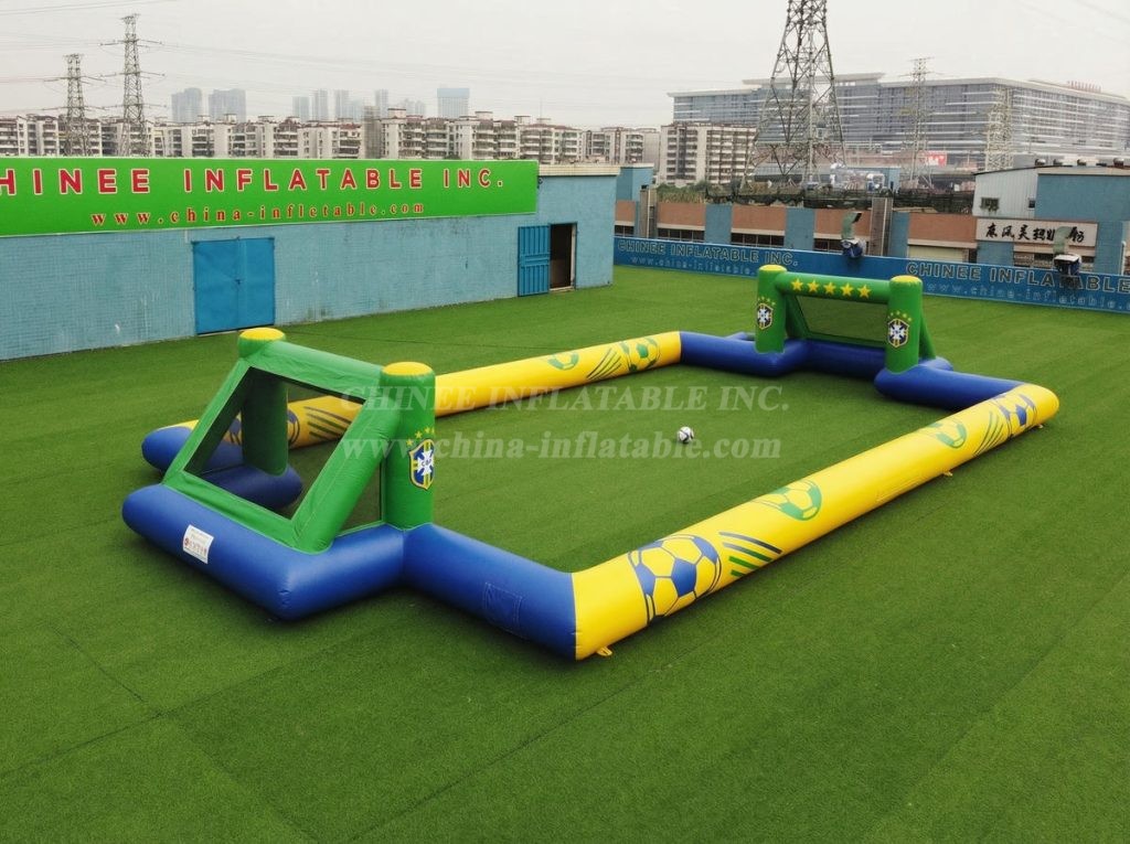 T11-926BR Brazil Theme Inflatable Soccer Field