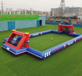 T11-926FR France Theme Inflatable Soccer Field