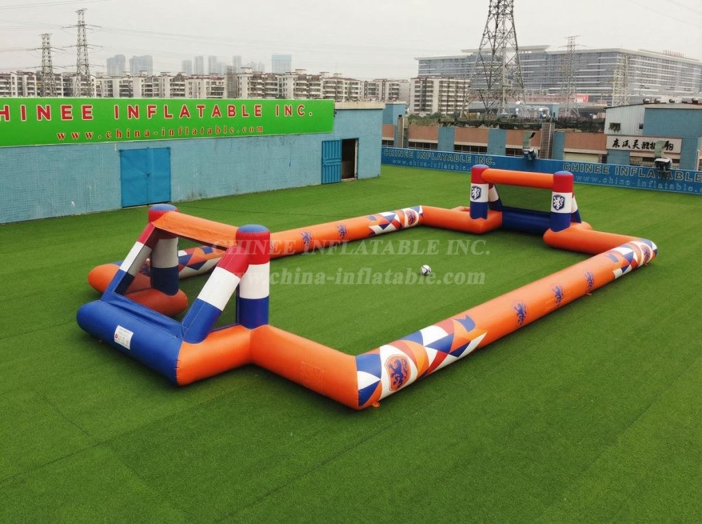 T11-926NL Netherlands Theme Inflatable Soccer Field