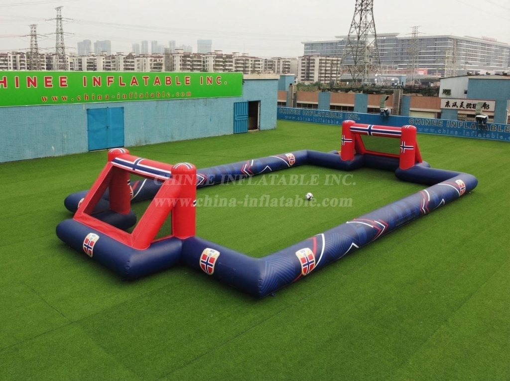 T11-926NO Norway Theme Inflatable Soccer Field