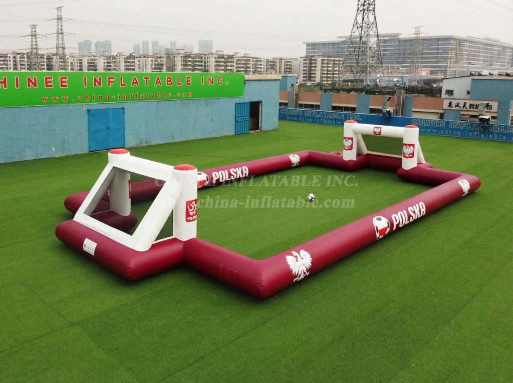 T11-926PL Poland Theme Inflatable Soccer Field