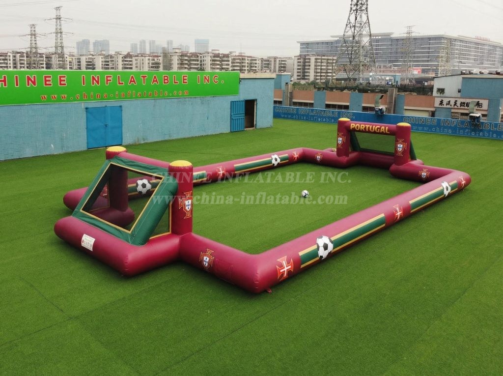 T11-926PT Portugal Theme Inflatable Soccer Field