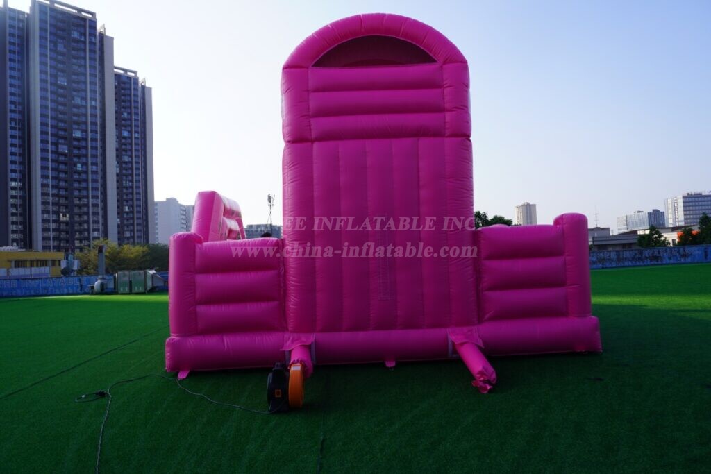 T8-5002 Custom “Pink Soup” Theme Inflatable Playground